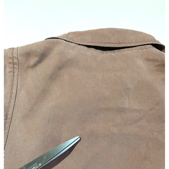 Club Monaco Womens Double Breasted Blazer Jacket Blush Pale Mauve Large L - Picture 12 of 12